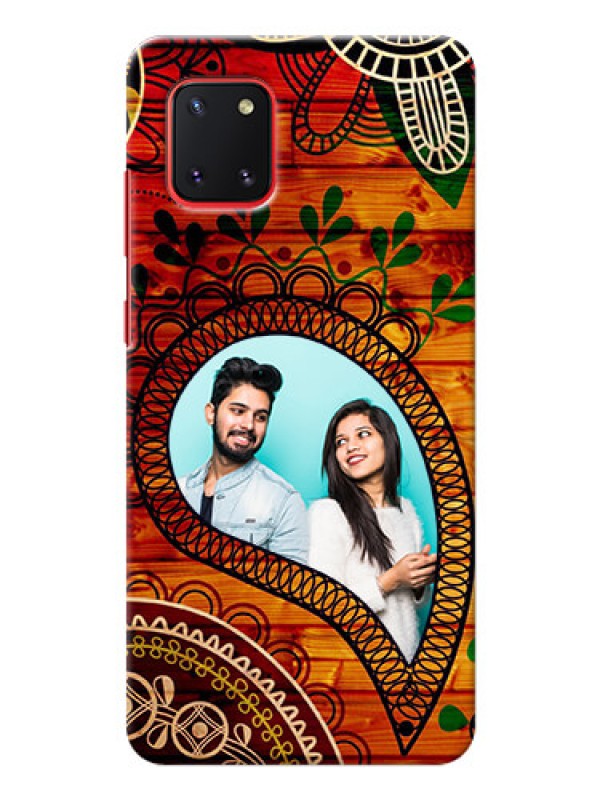 Custom Galaxy Note 10 Lite custom mobile cases: Abstract Colorful Design