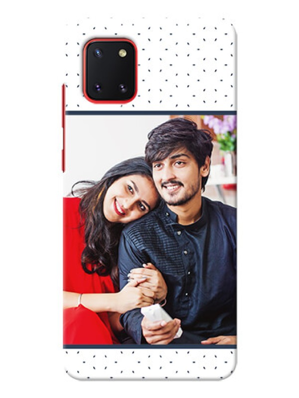 Custom Galaxy Note 10 Lite Personalized Phone Cases: Premium Dot Design