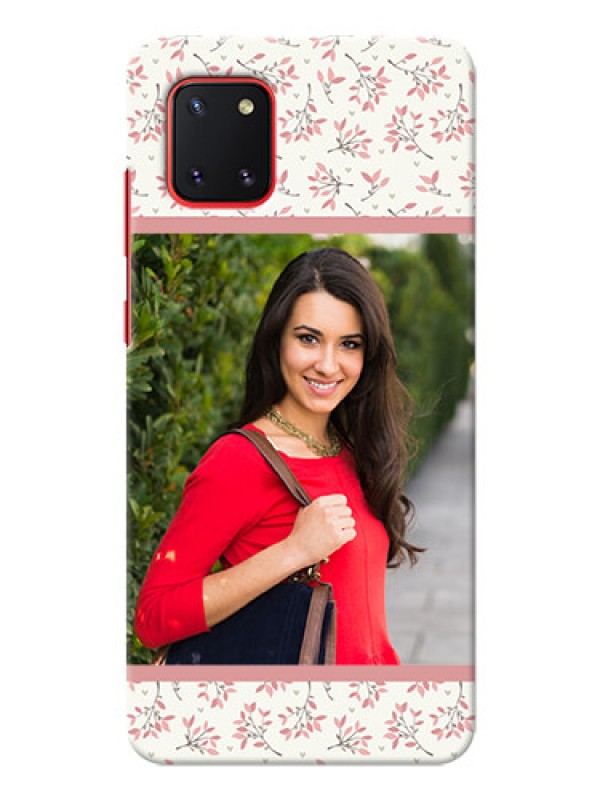 Custom Galaxy Note 10 Lite Back Covers: Premium Floral Design