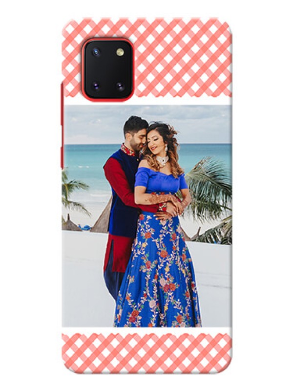 Custom Galaxy Note 10 Lite custom mobile cases: Pink Pattern Design