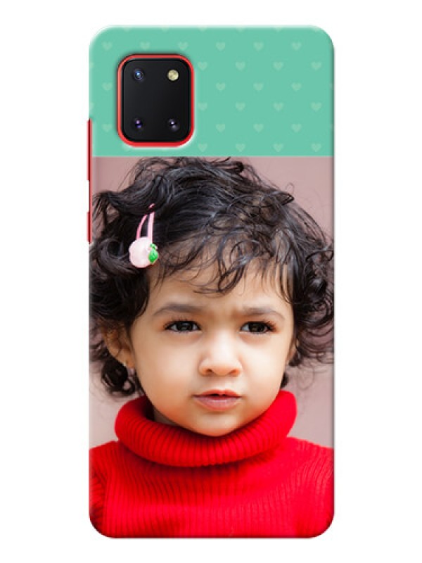 Custom Galaxy Note 10 Lite mobile cases online: Lovers Picture Design