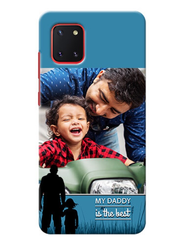 Custom Galaxy Note 10 Lite Personalized Mobile Covers: best dad design 