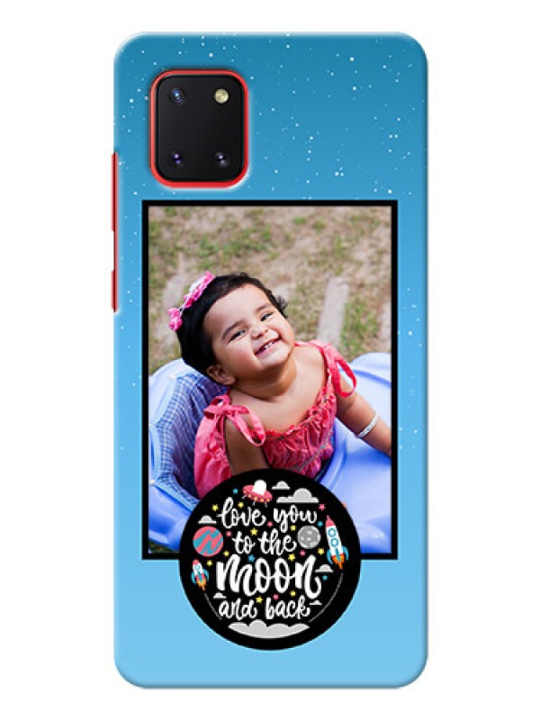 Custom Galaxy Note 10 Lite Phone Covers: Wave Pattern Colorful Design