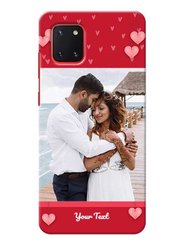 Custom Galaxy Note 10 Lite Mobile Back Covers: Valentines Day Design
