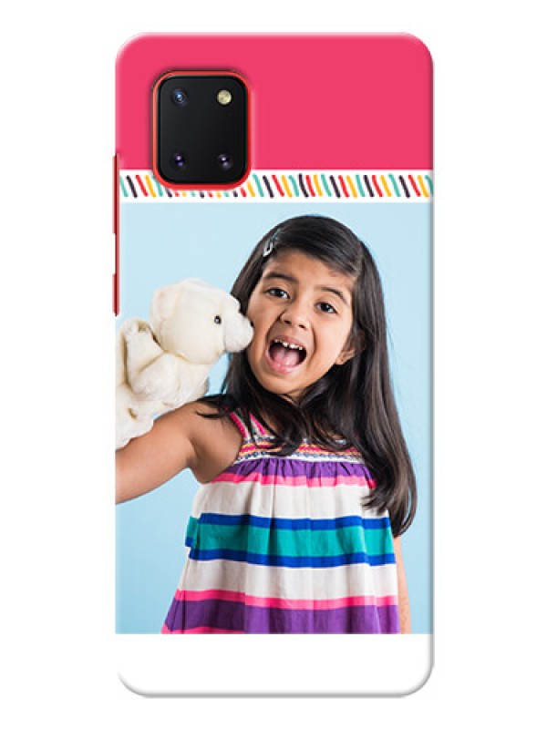 Custom Galaxy Note 10 Lite Personalized Phone Cases: line art design