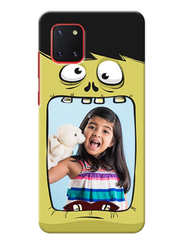Custom Galaxy Note 10 Lite Mobile Covers: Cartoon monster back case Design