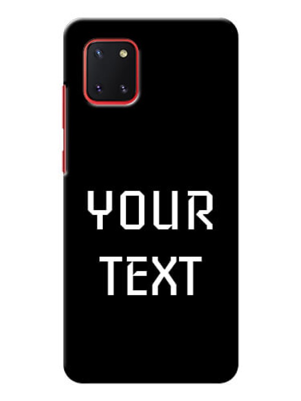 Custom Galaxy Note10 Lite Your Name on Phone Case