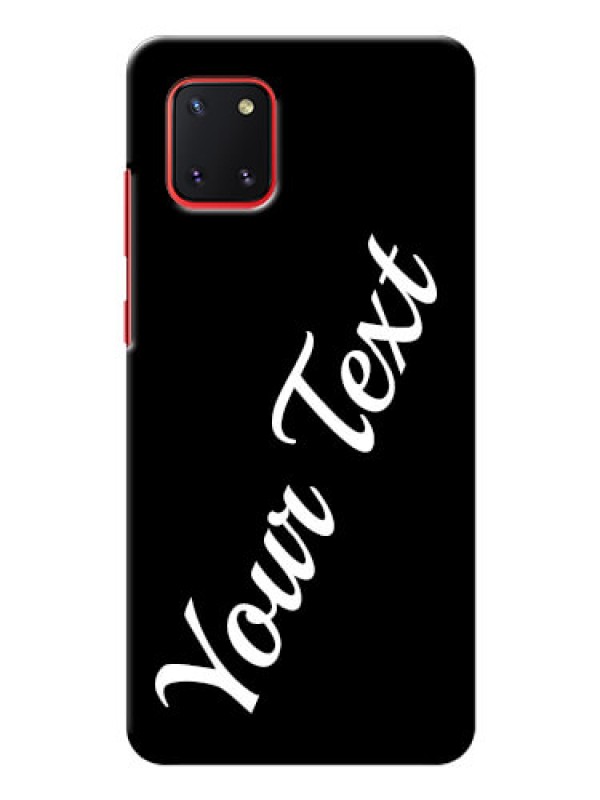 Custom Galaxy Note10 Lite Custom Mobile Cover with Your Name