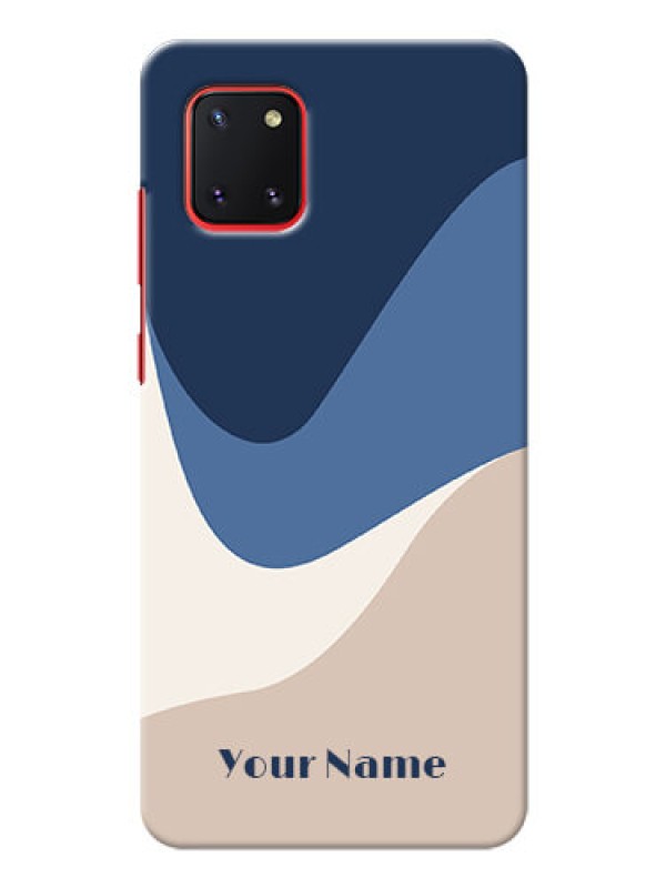 Custom Galaxy Note10 Lite Back Covers: Abstract Drip Art Design