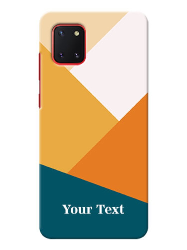 Custom Galaxy Note10 Lite Custom Phone Cases: Stacked Multi-colour Design