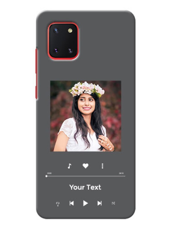 Custom Galaxy Note10 Lite Custom Mobile Case with Play The Music Design