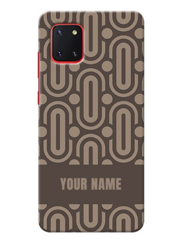 Custom Galaxy Note10 Lite Custom Phone Covers: Captivating Zero Pattern Design
