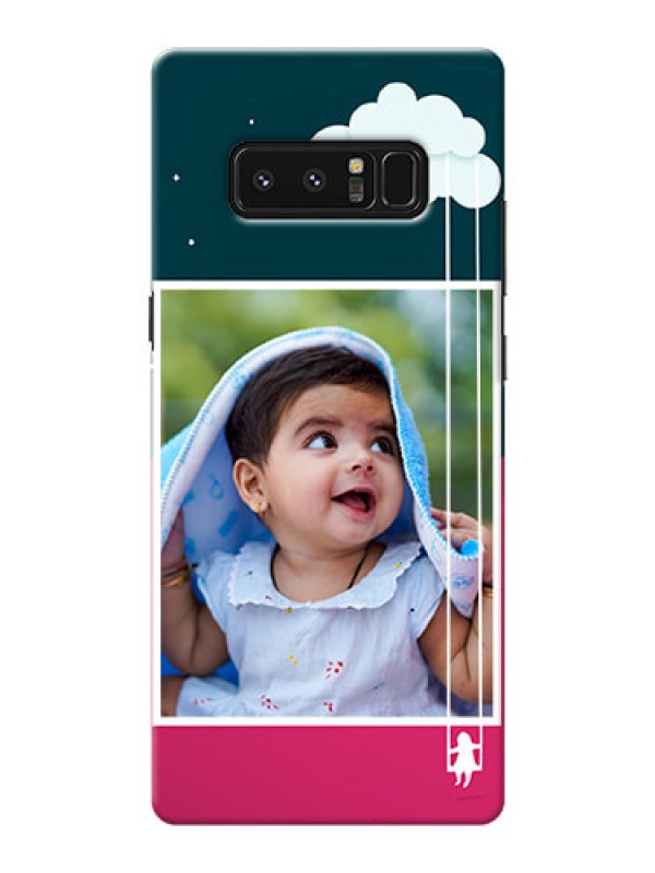 Custom Samsung Galaxy Note8 Cute Girl Abstract Mobile Case Design