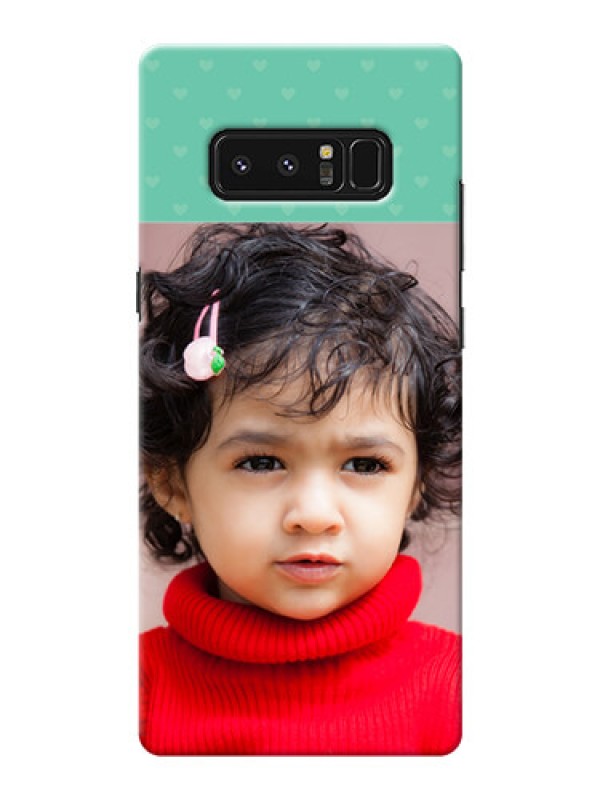Custom Samsung Galaxy Note8 Lovers Picture Upload Mobile Cover Design