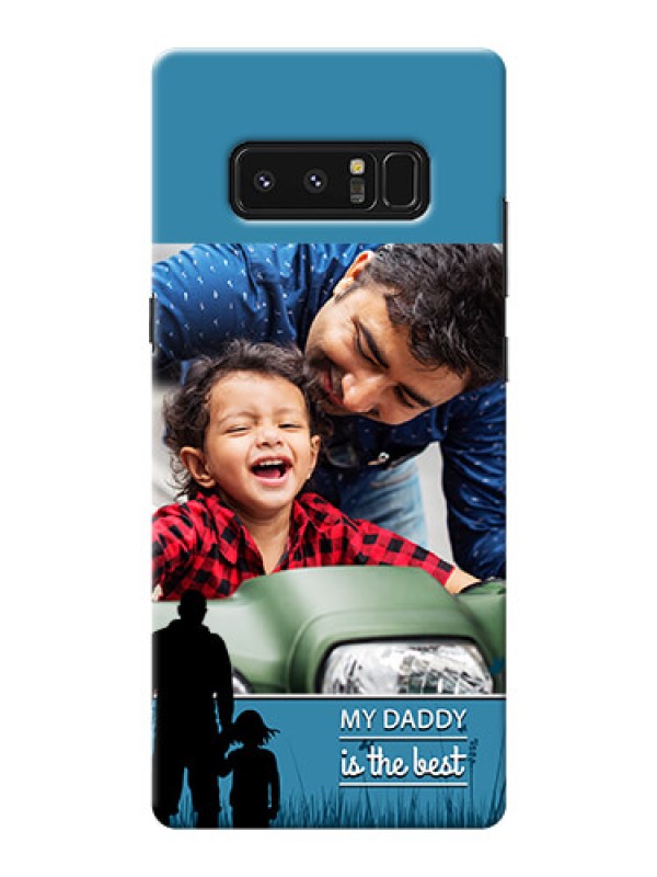 Custom Samsung Galaxy Note8 best dad Design