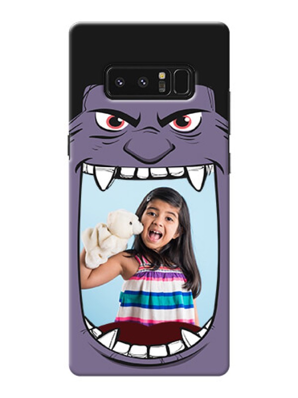 Custom Samsung Galaxy Note8 angry monster backcase Design