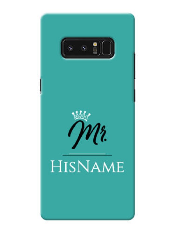 Custom Galaxy Note8 Custom Phone Case Mr with Name