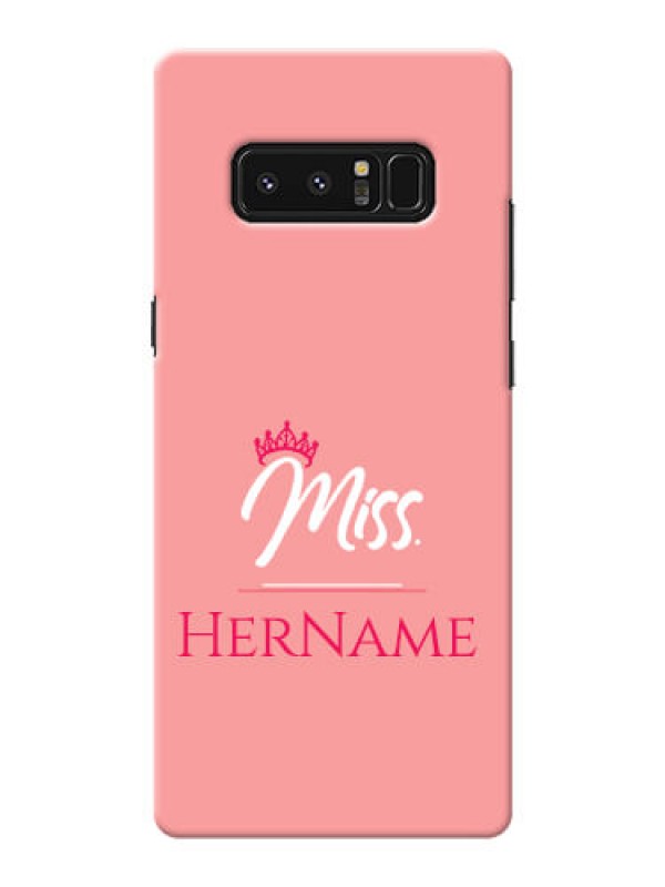Custom Galaxy Note8 Custom Phone Case Mrs with Name