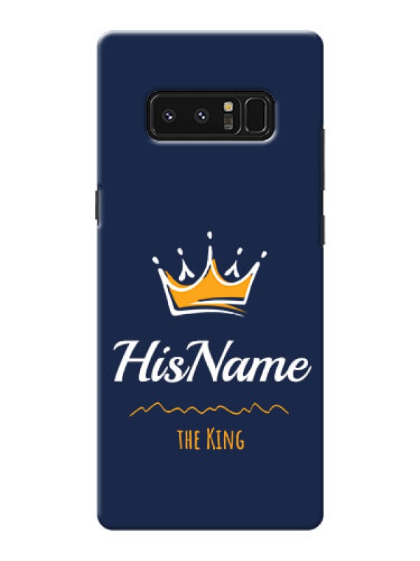 Custom Galaxy Note8 King Phone Case with Name
