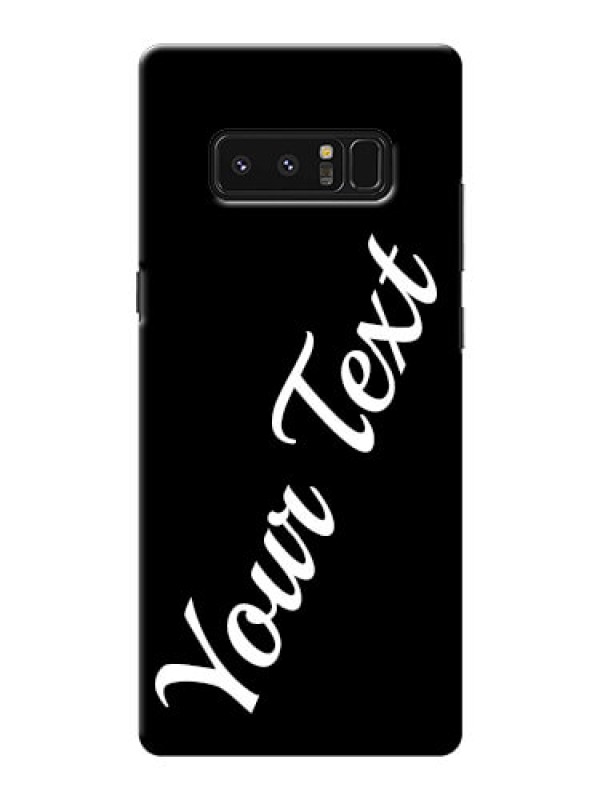 Custom Galaxy Note8 Custom Mobile Cover with Your Name