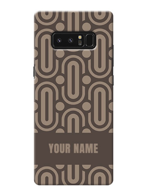 Custom Galaxy Note8 Custom Phone Covers: Captivating Zero Pattern Design