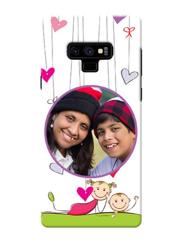Custom Samsung Galaxy Note 9 Mobile Cases: Cute Kids Phone Case Design