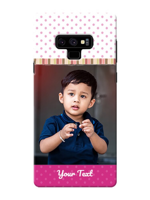 Custom Samsung Galaxy Note 9 custom mobile cases: Cute Girls Cover Design