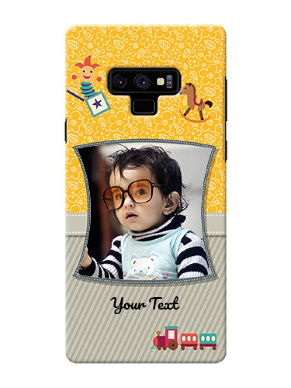 Custom Samsung Galaxy Note 9 Mobile Cases Online: Baby Picture Upload Design