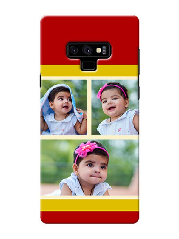 Custom Samsung Galaxy Note 9 mobile phone cases: Multiple Pic Upload Design