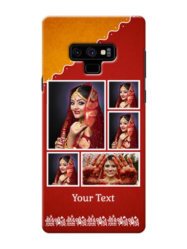 Custom Samsung Galaxy Note 9 customized phone cases: Wedding Pic Upload Design