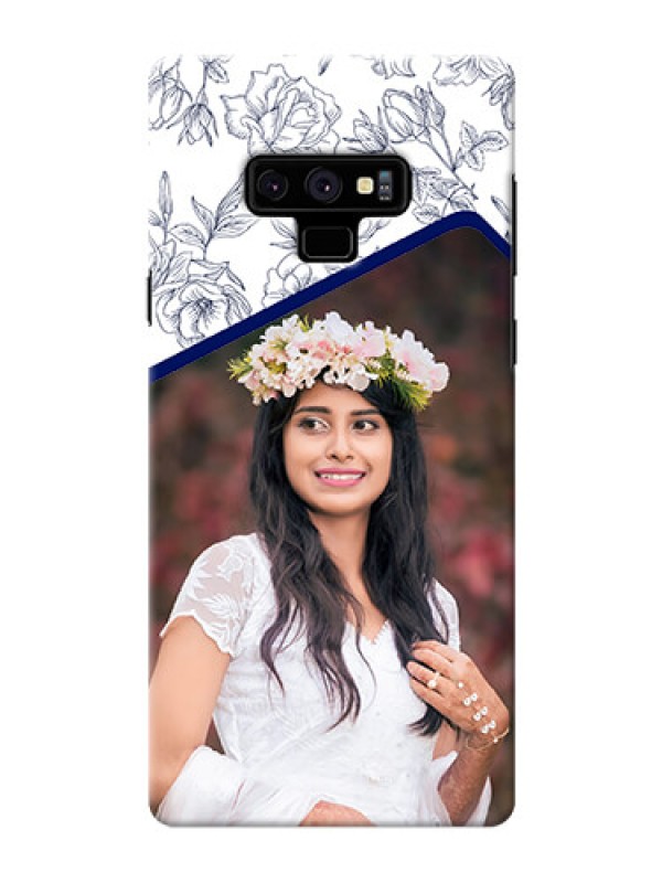 Custom Samsung Galaxy Note 9 Phone Cases: Premium Floral Design