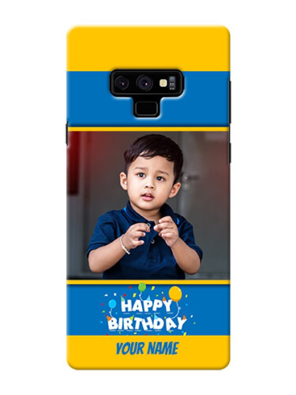 Custom Samsung Galaxy Note 9 Mobile Back Covers Online: Birthday Wishes Design