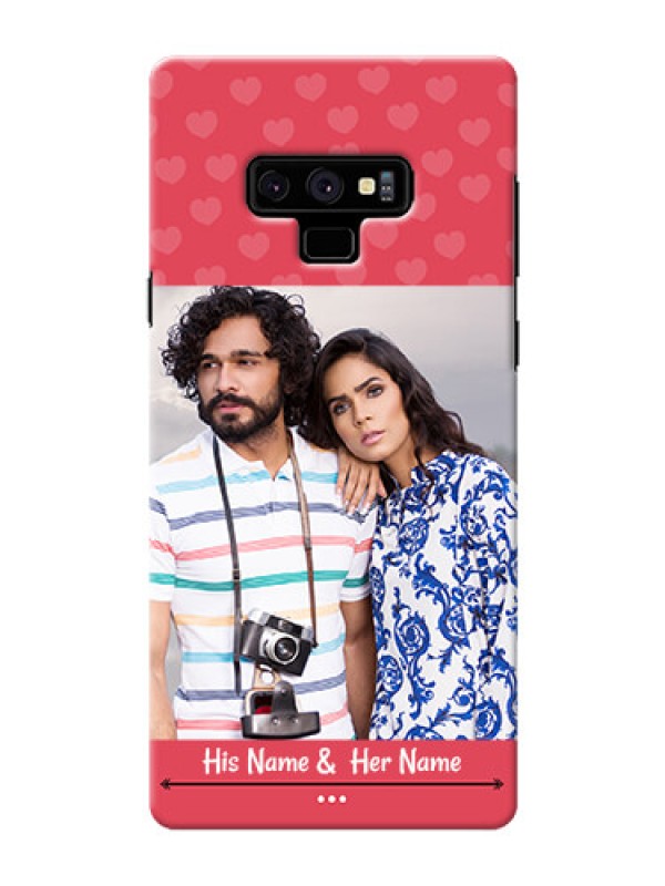 Custom Samsung Galaxy Note 9 Mobile Cases: Simple Love Design