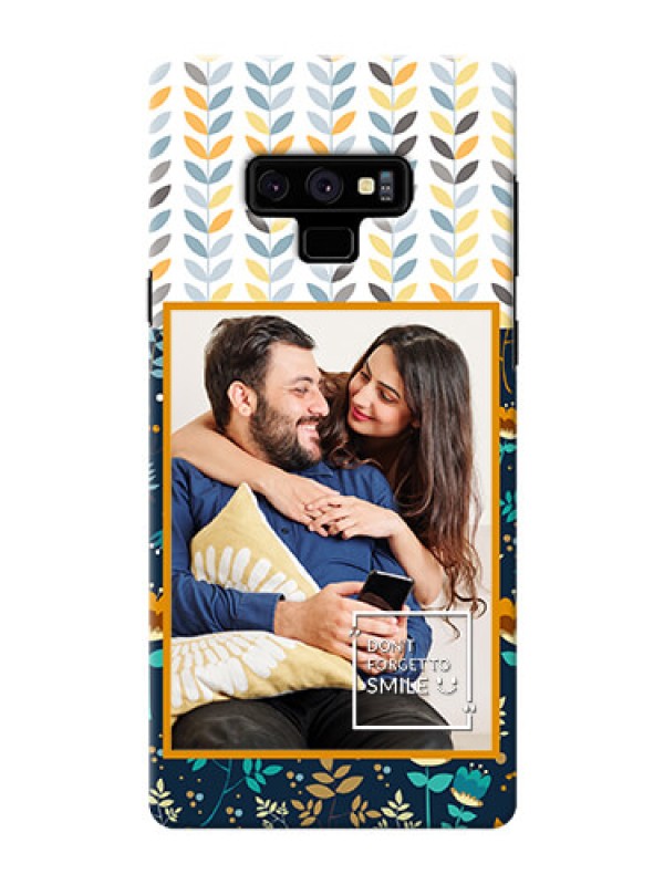 Custom Samsung Galaxy Note 9 personalised phone covers: Pattern Design