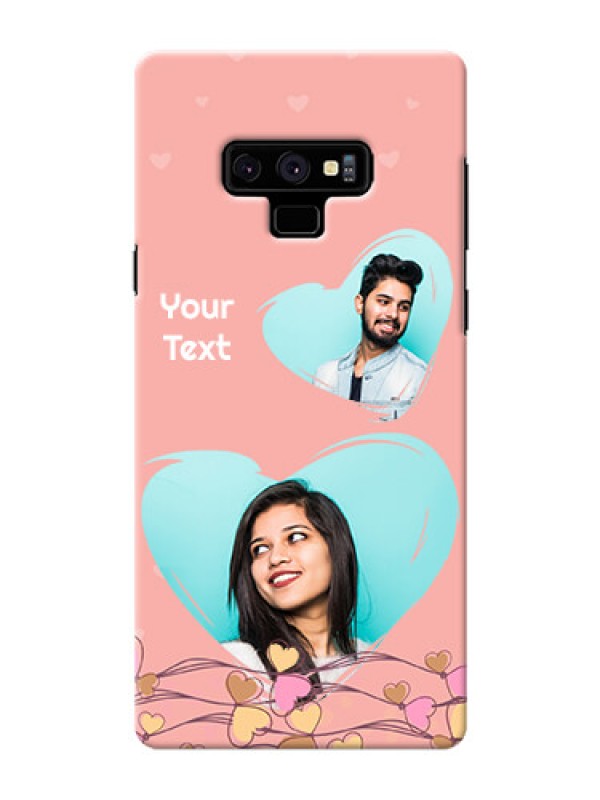 Custom Samsung Galaxy Note 9 customized phone cases: Love Doodle Design