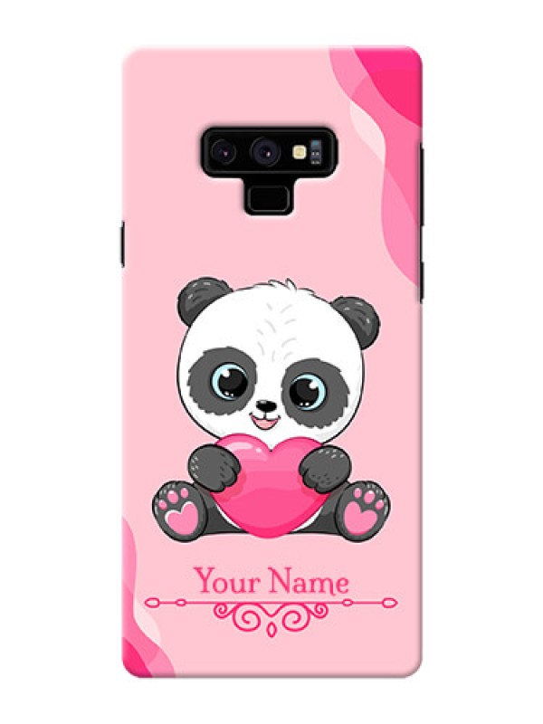 Custom Galaxy Note9 Mobile Back Covers: Cute Panda Design