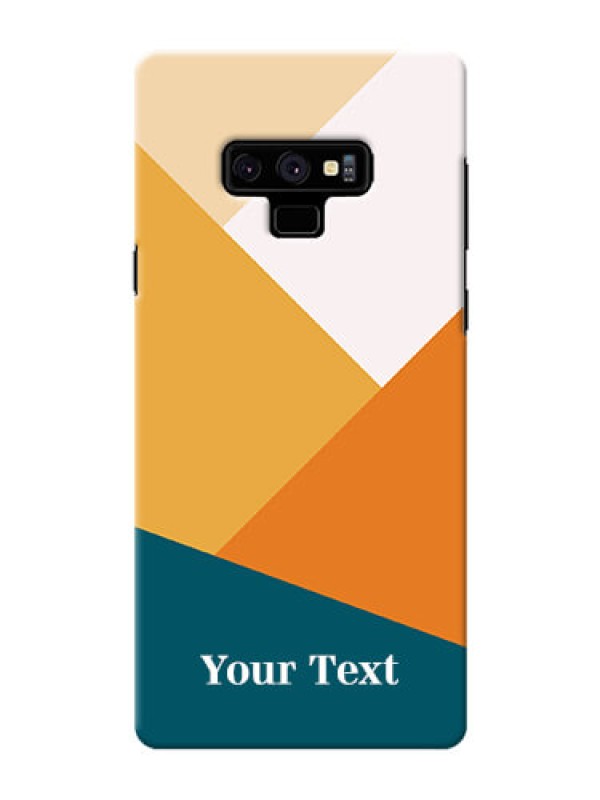 Custom Galaxy Note9 Custom Phone Cases: Stacked Multi-colour Design