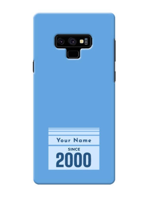 Custom Galaxy Note9 Mobile Back Covers: Custom Year of birth Design