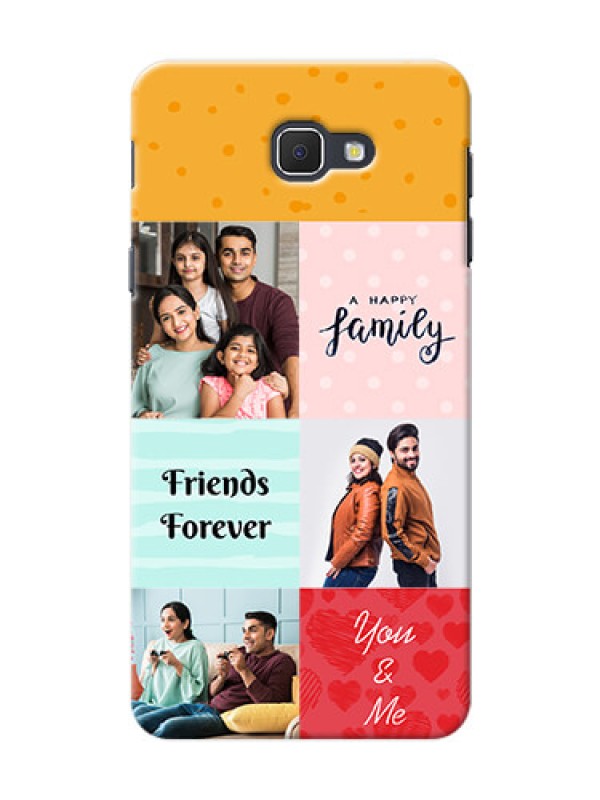 Custom Samsung Galaxy On5 (2016) 4 image holder with multiple quotations Design