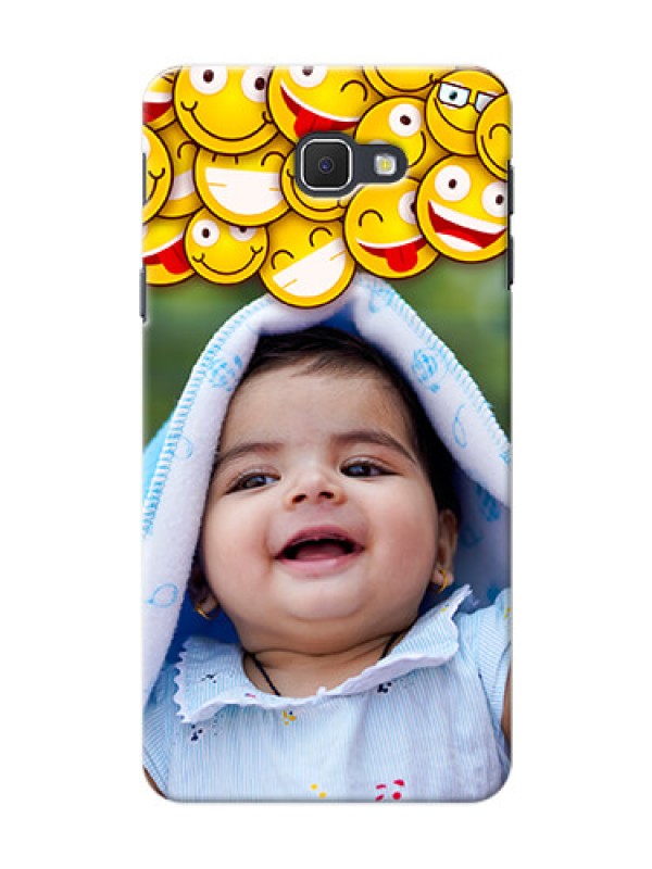 Custom Samsung Galaxy On5 (2016) smileys pattern Design