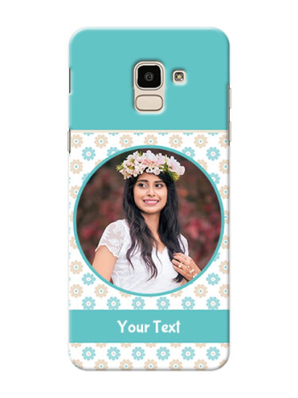 Custom Samsung Galaxy On6 (2018) Beautiful Flowers Mobile Case Design