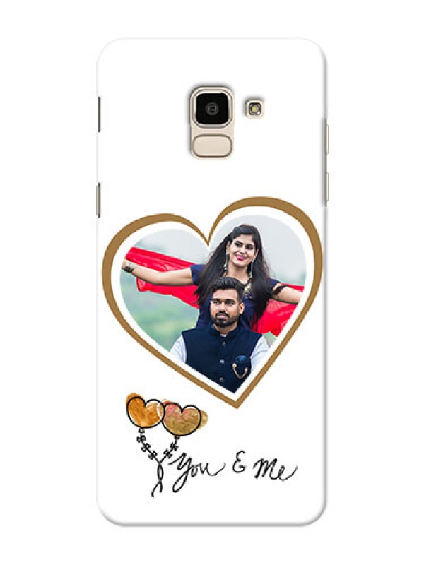 Custom Samsung Galaxy On6 (2018) You And Me Mobile Back Case Design
