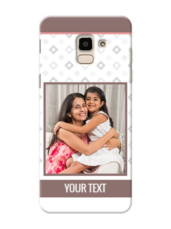Custom Samsung Galaxy On6 (2018) Simple Mobile Back Case Design