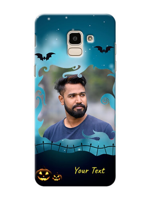 Custom Samsung Galaxy On6 (2018) halloween wither frame Design