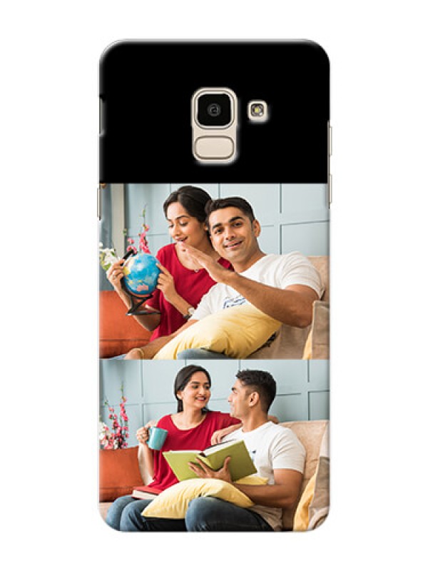 Custom Samsung Galaxy On6 2018 2 Images on Phone Cover