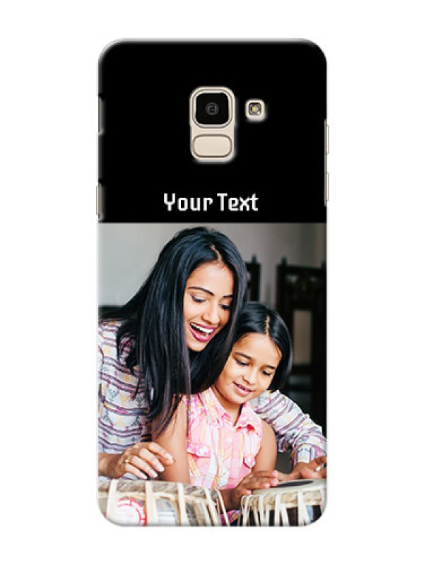 Custom Samsung Galaxy On6 2018 Photo with Name on Phone Case