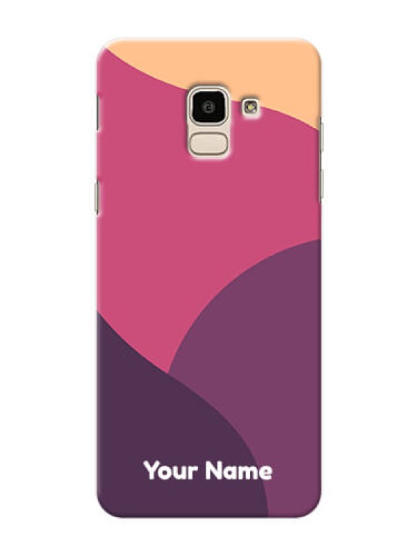 Custom Galaxy On6 2018 Custom Phone Covers: Mixed Multi-colour abstract art Design