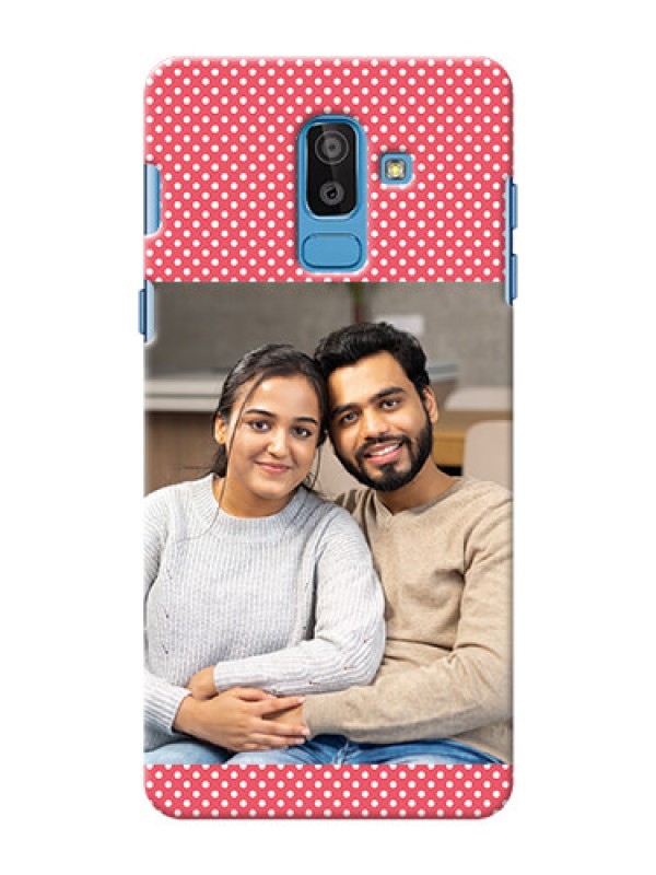 Custom Samsung Galaxy On8 (2018) White Dots Mobile Case  Design