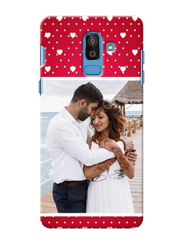 Custom Samsung Galaxy On8 (2018) Beautiful Hearts Mobile Case Design