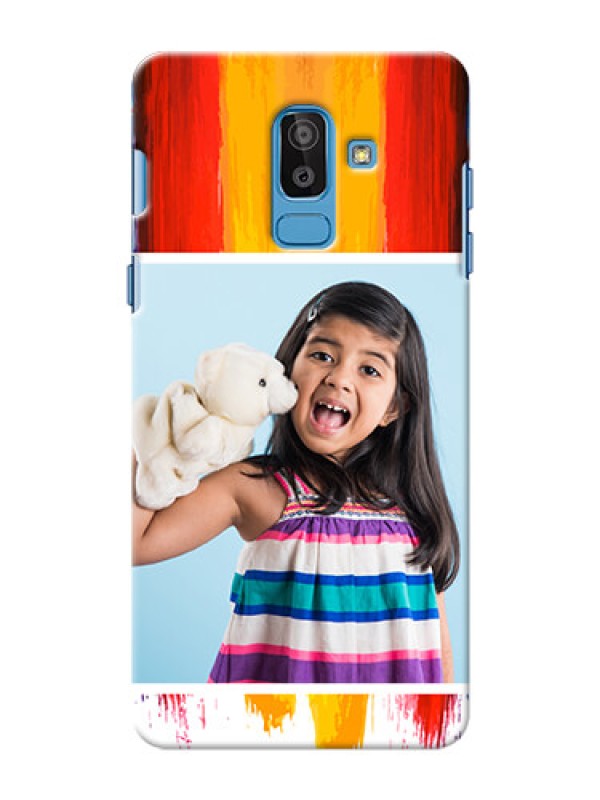 Custom Samsung Galaxy On8 (2018) Colourful Mobile Cover Design